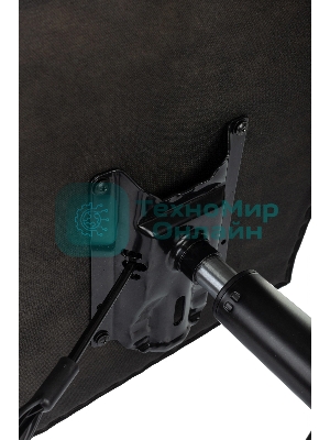 Кресло Zombie Carry черный/серый, экокожа, подголовник