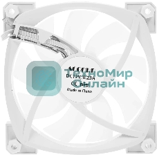 Вентилятор для корпуса Accord ACC-U12 ARGb 120х120x25 белый 4-pin 27дБ (ACC-U12 ARGb белый) brown box