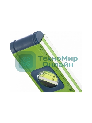 Уровень алюминиевый Сибртех УС-1,0-600, фрезерованный, 3 глазка, рукоятки, 600 мм