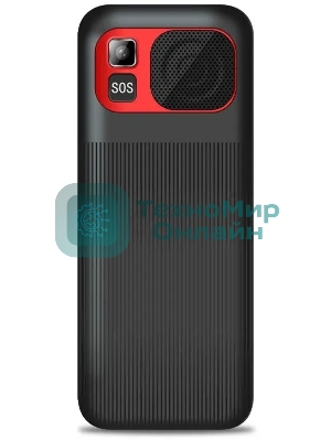Мобильный телефон TeXet TM-315 черный-красный