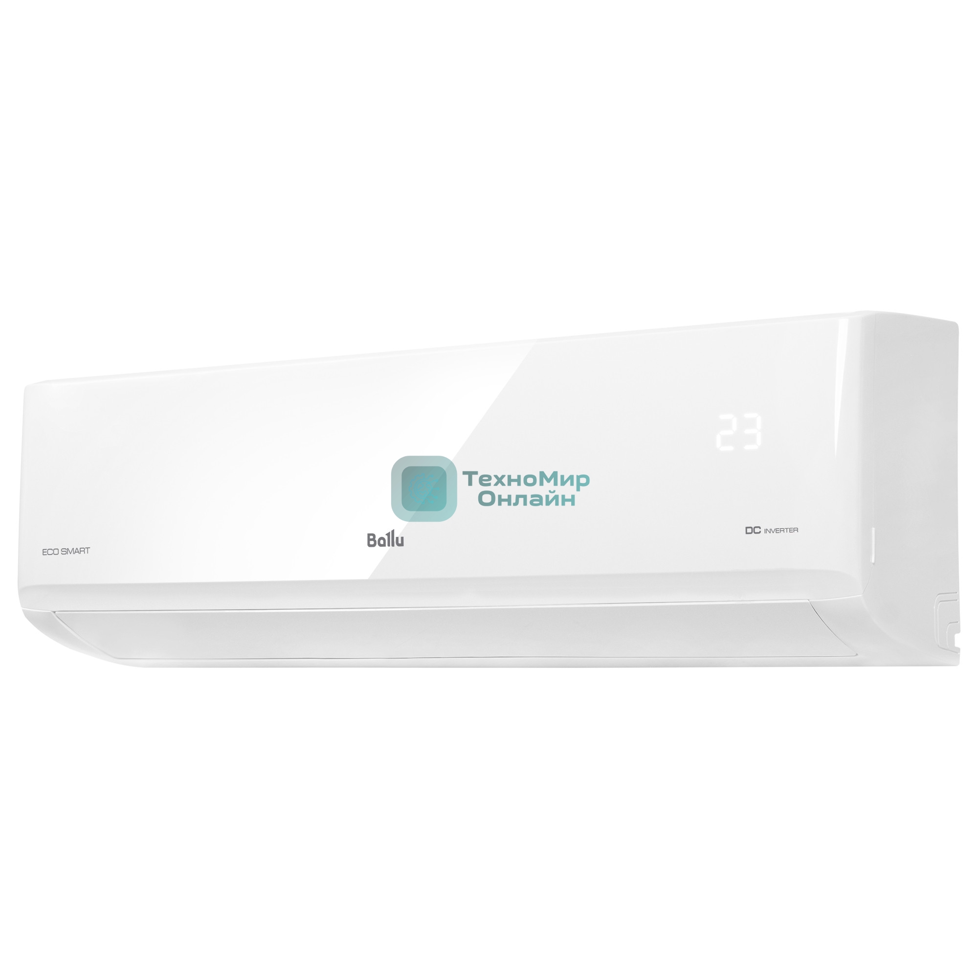 Внутренний блок мульти сплит-системы Ballu ECO Smart DC BSYI-FM/in-18HN8_V1/EU инвертор, 18000 BTU, 50 м², 31 дБ, охлаждение, обогрев, осушение, белый