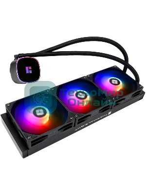 Система жидкостного охлаждения Thermalright Frozen Horizon 360 V2 ARGb Soc-AM5/AM4/1200/1700/1851 черный 4-pin 29.5dB Al Ret (F-HORIZON-360-BL-V2)