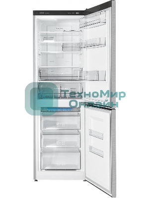 Холодильник Atlant ХМ-4621-149-ND нержавеющая сталь двухкамерный 211/94л морозилка снизу, No Frost