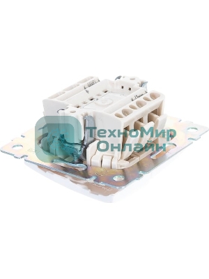 Выключатель Valena двойной выключатель/белый