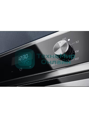 Духовой шкаф встраиваемый Electrolux EOF5H40BX черный/нержавеющая сталь