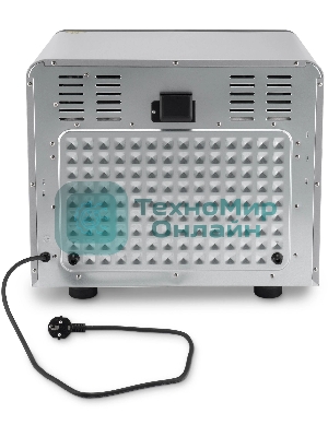 Мини-печь Hyundai MIO-HY087 36 л, 1700 Вт, серебристый/черный