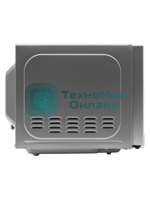 Микроволновая печь General Electronics GE DG420S атласное серебро, 20 л, 700 Вт, переключатели - сенсор, кнопки, поворотный механизм