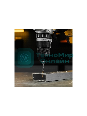 Сверло спиральное по металлу Denzel 3,5 x 70 мм, Р6М5, Golden Tip, 2 шт.