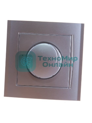 Светорегулятор (диммер) UNIVERSAL Бриллиант серебро