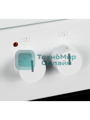 Плита электрическая Hansa FCCW54000 белый, конфорок 4 шт, духовка 68 л, 50 см x 85 см x 60 см