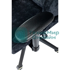 Кресло игровое Zombie 51 черный Light-20 крестов. пластик