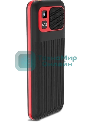 Мобильный телефон TeXet TM-315 черный-красный