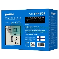 Радиоприемник белый SVEN SRP-505 (4 Вт, FM/AM/SW, USB, SD/microSD, Bluetooth, 1200 мАч)