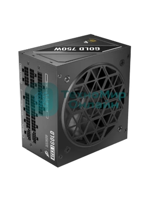 Блок питания 1STPLAYER NGDP Gold 750W, 750Вт, 80 PLUS Gold, 120мм, модульный, черный