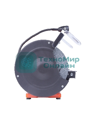 Станок заточной PATRIOT Expert GM 200 L, подсветка, 550Вт, 2980об/мин, 200мм диск, А36/А60 зерн, посадочный 16 мм, асинхронный, адаптер на круги 32 мм