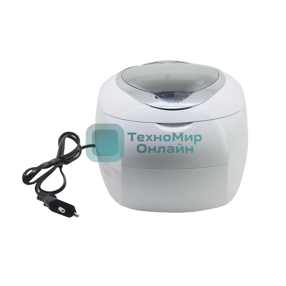 Ультразвуковая ванна Codyson CD-7830A белая, 0.75 л, 50 Вт