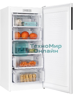 Морозильная камера NordFrost DF 263 WAP белый, 150л, 5 ящиков