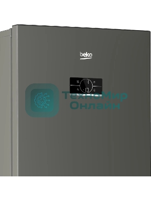 Холодильник Beko B3R0CNK362HG серый, двухкамерный, 220/100л, морозилка снизу No Frost