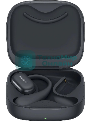 Наушники TWS Huawei FreeArc (Moose-T00) черный, открытые (накладные с дужкой), Bluetooth, до 7 ч