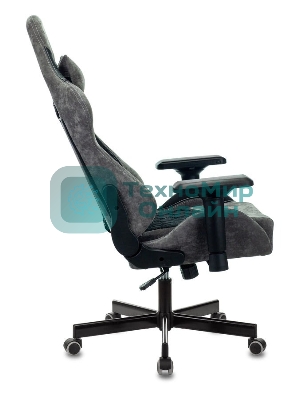 Кресло Бюрократ VIKING 7 KNIGHT B FABRIC черный, ткань, 120 кг, механизм качания