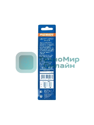 Сверло PATRIOT по дереву перовое 28 мм х 150 мм, 1 шт в блистере