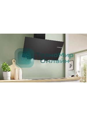 Вытяжка наклонная Bosch DWK96PJ60T черный, 60 см, 700 куб. м/ч, 71 дБ