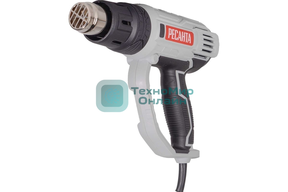 Фен технический Ресанта ФЭ-2000ЭК 2000Вт темп.50/50-550/50-550С