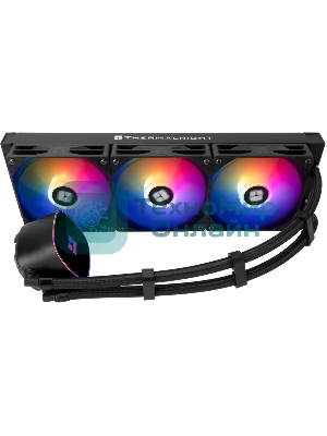 Система жидкостного охлаждения Thermalright Frozen Horizon 360 V2 ARGb Soc-AM5/AM4/1200/1700/1851 черный 4-pin 29.5dB Al Ret (F-HORIZON-360-BL-V2)