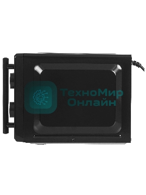 Микроволновая печь Delta DL-85L20 черный, 20 л, 700 Вт, переключатели - поворотный механизм