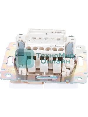 Выключатель Valena двойной выключатель/белый