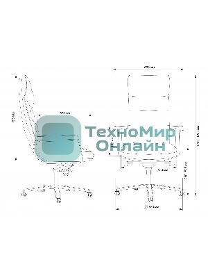 Кресло Cactus CS-LBK-AMSTERDAM черный, кожа, 120 кг, подголовник, механизм качания