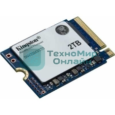 Накопитель SSD Kingston NV3, 2000Gb, M.2(22x30мм), NVMe, PCIe 4.0 x4, 3D TLC, R/W 6000/5000Mb/s, TbW 640, DWPD 0.2 (60 мес)