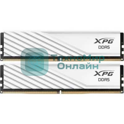 Оперативная память XPG Lancer Blade, DDR5, 32GB (2x16 GB), 6000 MHz, CL36, радиатор, белый