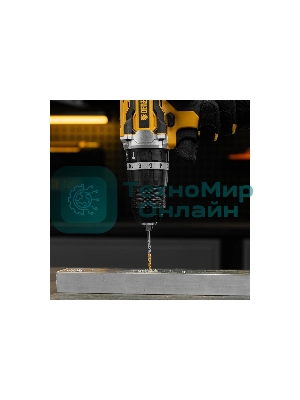 Сверло спиральное по металлу Denzel 3,5 x 70 мм, Р6М5, Golden Tip, 2 шт.