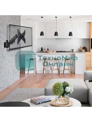 Кронштейн Kromax ORION-11 черный, 8 шт/уп. Кр. стал. настенный для TV 13