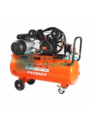 Компрессор Patriot LRM 50-380R, 380 л/мин, 10 бар, 2200 Вт, 50 л, быстросъемный 1/4