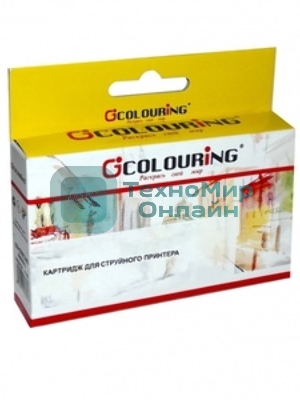 Картридж струйный Colouring CG-1284 Yellow пигмент для Epson S22/SX125/SX130/SX420W/SX425W/Office BX305F/BX305FW