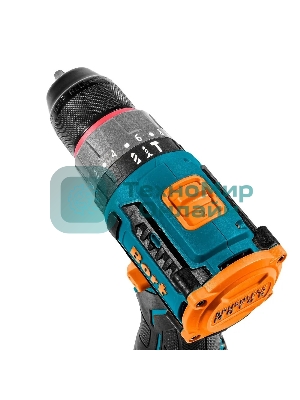 Дрель-шуруповерт Bort BAB-16U, 16,8 В, 2 Ач, 70 Нм, бесщеточный, ударная