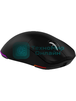 Мышь беспроводная Oklick 900GMW черный, 26000 dpi, радиоканал, Bluetooth, USB, кнопки - 6