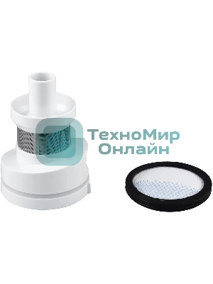 Пылесос вертикальный Polaris Fusion PVCS 4010 белый, питание от аккумулятора, 150 Вт, уборка сухая/влажная, пылесборник 0.45 л