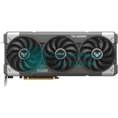 Видеокарта Asus TUF Gaming GeForce RTX 5060 OC, NVIDIA RTX 5060, 8Gb, GDDR7, 128 bit, PCI-E 5.0, HDMIx1, DPx3, HDCP, 2677 MHz