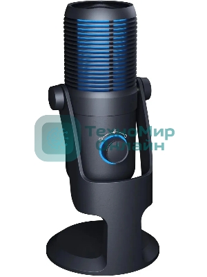 Микрофон проводной Оклик SM-400G 2м черный