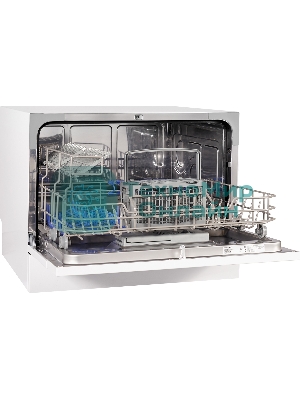 Посудомоечная машина Weissgauff TDW 4006, белый, 55 см, 6 компл., 49 дБ, класс A+