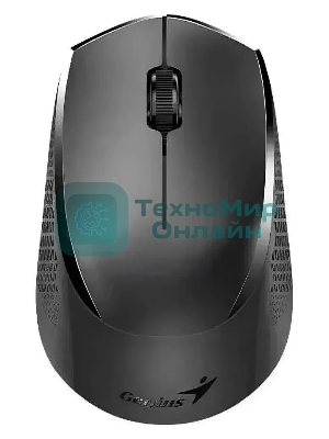 Мышь беспроводная Genius NX-8000S BT черный, 1200 dpi, радиоканал, Bluetooth, USB, кнопки - 3