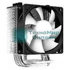 Кулер для процессора Alseye N92B-SE серебристый, 92 мм, алюминий/медь, 2200 об/мин, 25.8 дБ, 4 pin, 160 Вт, 130 мм