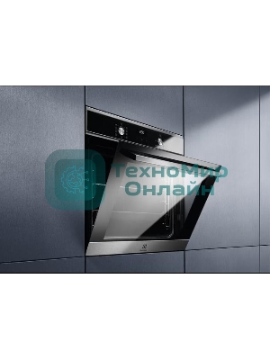 Духовой шкаф встраиваемый Electrolux EOF5H40BX черный/нержавеющая сталь