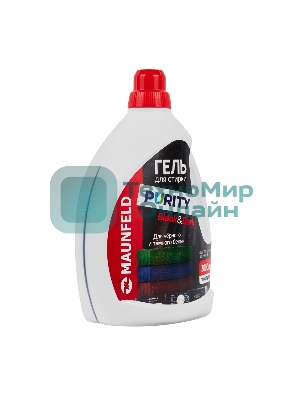 Гель для стирки Maunfeld Purity Black&Dark 2000 мл MWL2000PB