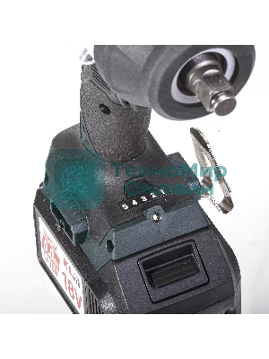 Профессиональный бесщеточный гайковерт аккумуляторный KLPRO KLSS18BHX-50 (18В, Li-ion-2шт, 5.0Ач, 800Нм, 2 скорости, подсветка,З/У,в кейсе)