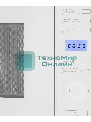 Микроволновая печь встраиваемая Maunfeld MBMO.25.7GW белый, 25 л, 900 Вт, переключатели - сенсор