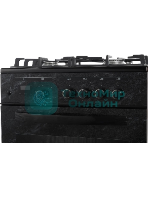 Плита газовая Gefest ПГ 6500-03 0053 черный, конфорок 4 шт, духовка 52 л, 60 см x 85 см x 60 см
